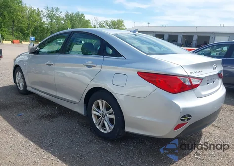 2014 Hyundai Sonata Gls из США, поврежденный, VIN 5NPEB4AC2EH899857